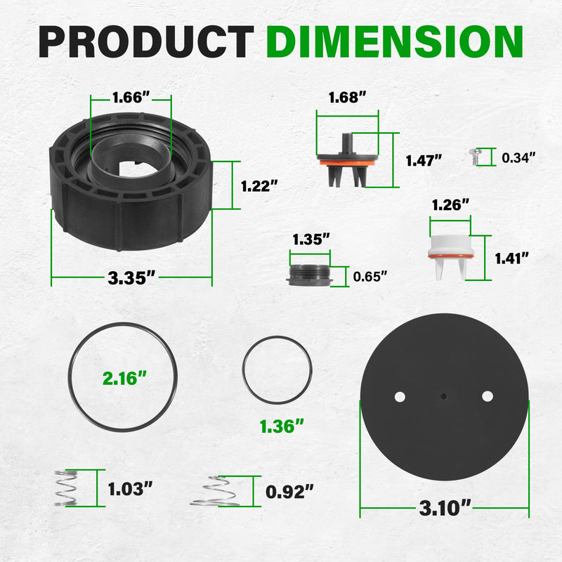 0887728 Repair Kit Replacement for Watts 1 in 800M4 Total Repair Kit 800M4 FR
