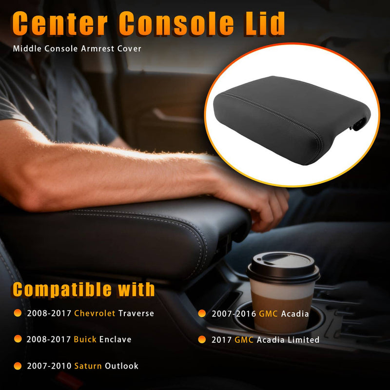 22905370 Center Console Lid for Buick Enclave Chevy Traverse GMC Acadia