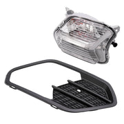DURAFORCE Right Side Fog Light with Black Bezel Cover for Ford Escape Kuga 2017 2018 2019