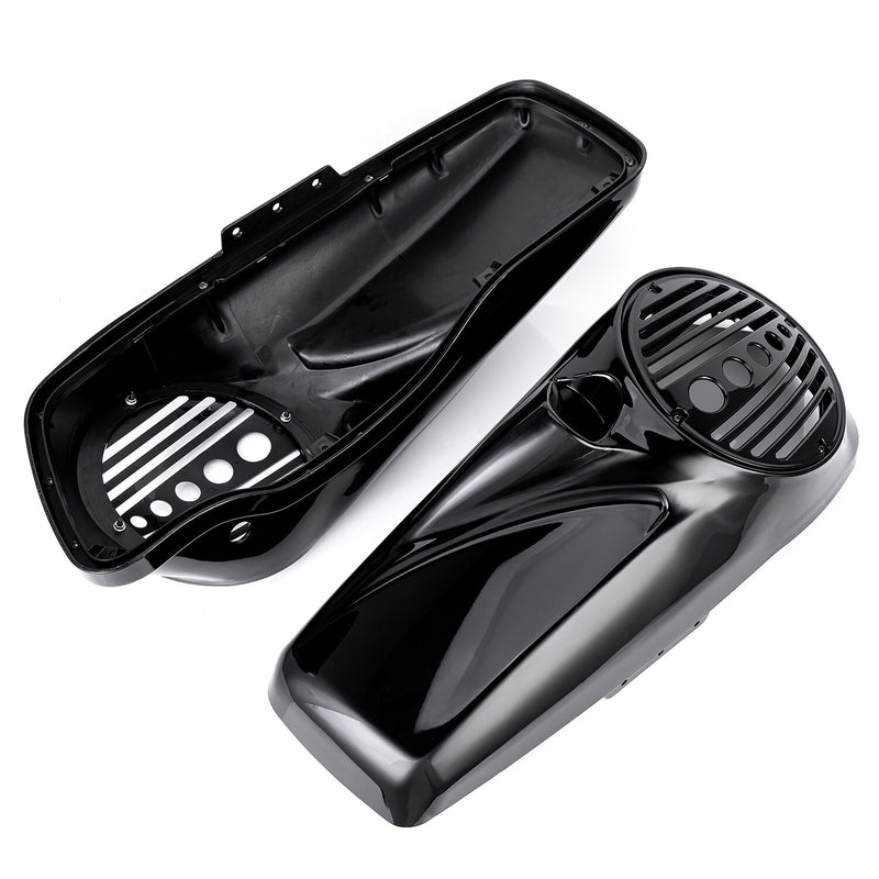 ABS 8" Speaker Lids with Tweeter Port for Harley Touring Models 2014-2023