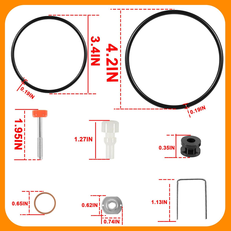 206728 206-728 Air Motor Repair Kit for Graco Fireball Monark Pumps