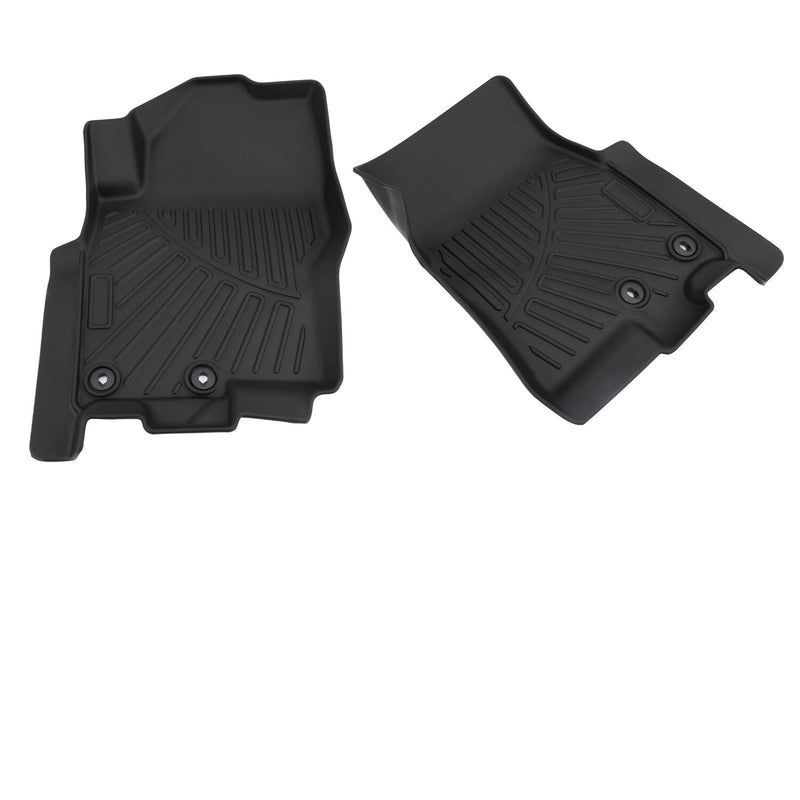 Floor Mats Liner Set for Nissan Frontier Crew Cab 2022-2025 All Weather TPE 3PCS