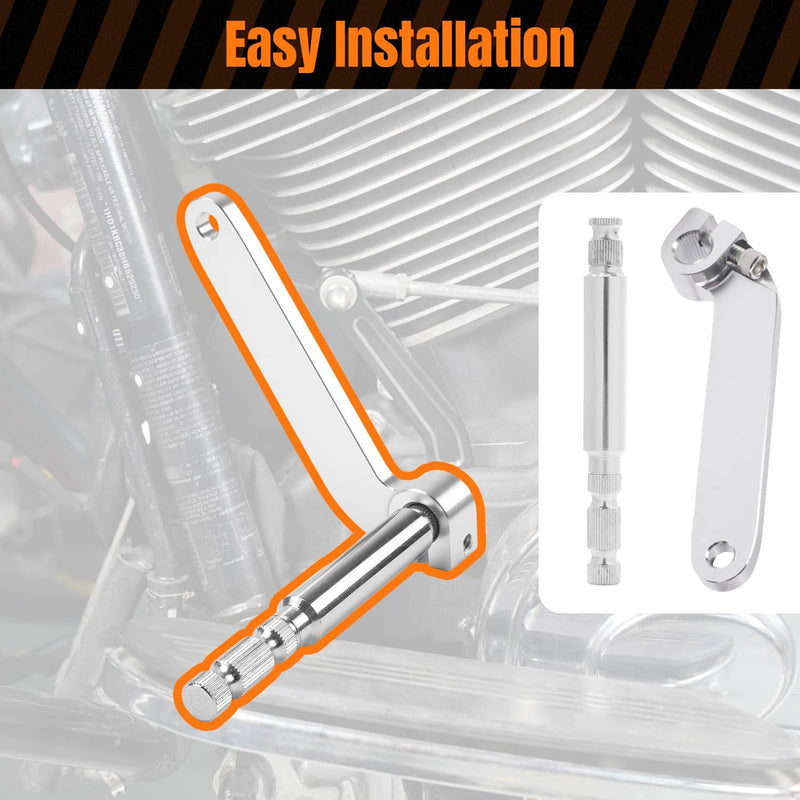 Inner Shift Shifter Arm Rod Lever & Shaft for Harley Touring FLHT 1984-2016