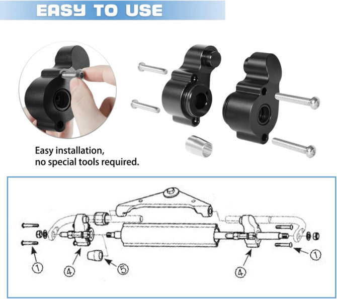 HP4600 Gland Kit HF4202 Bleeder Tee Kit for Baystar Hydraulic Steering Cylinder