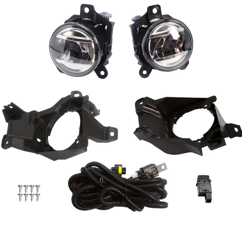 DURAFORCE For 2022 2023 Subaru WRX STI LED Turn Signal DRL Fog Bezel Light W/COVER 22-23