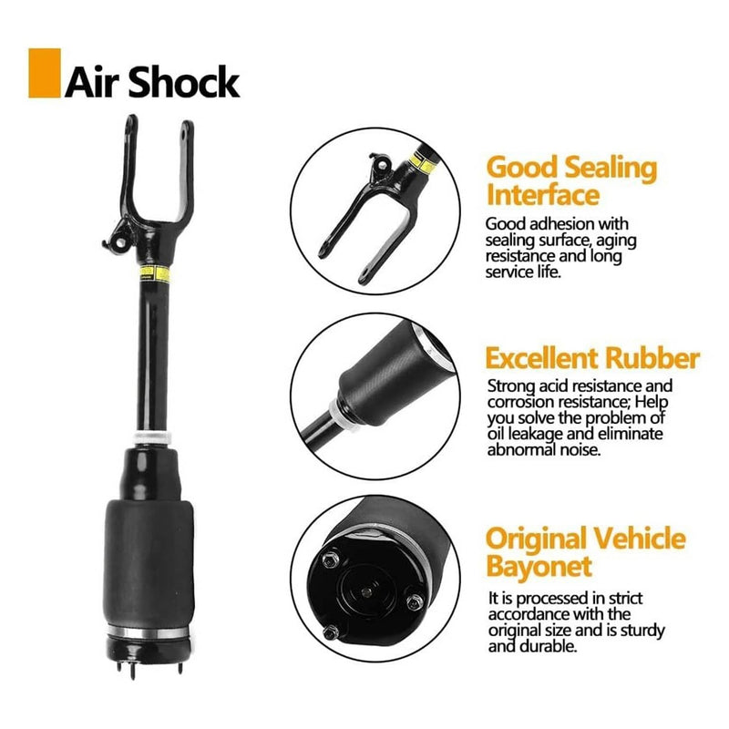 2Pcs Front Air Suspension Shock Strut for Mercedes W164 GL350 GL450