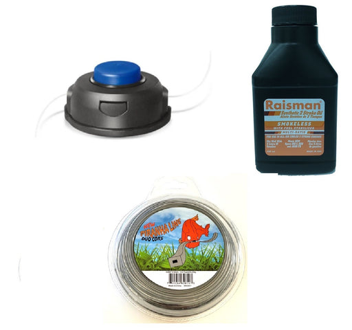 DURAFORCE Auto Feed Head Service Kit For Husqvarna T25 Synthetic Oil .095 Nylon 110 Feet