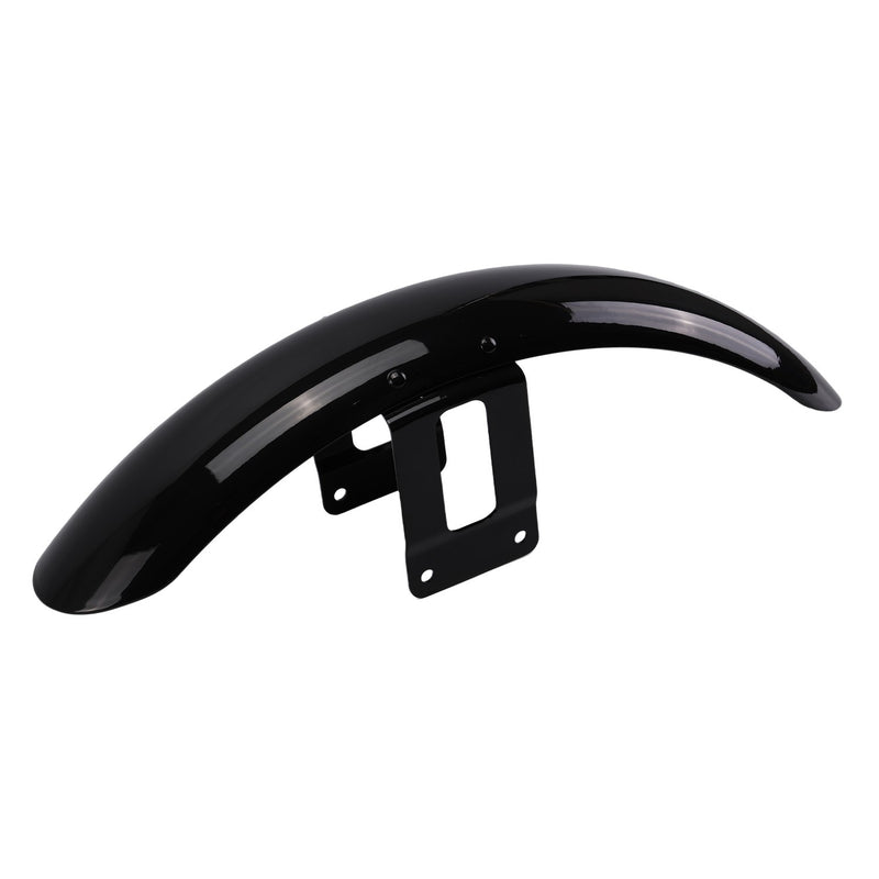 Vivid Black Front Fenders Pre-Drilled for Harley Sportster XL 1200 883 04-22