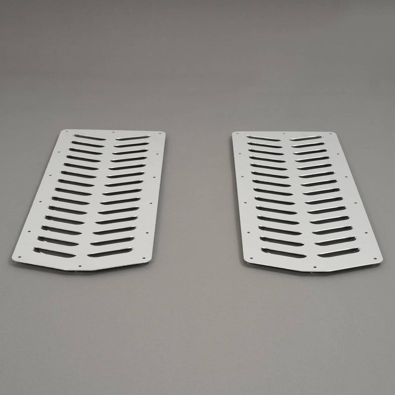 DURAFORCE Universal Car Parts Hood Louver Vent Panel Set Hood Cooling Kit
