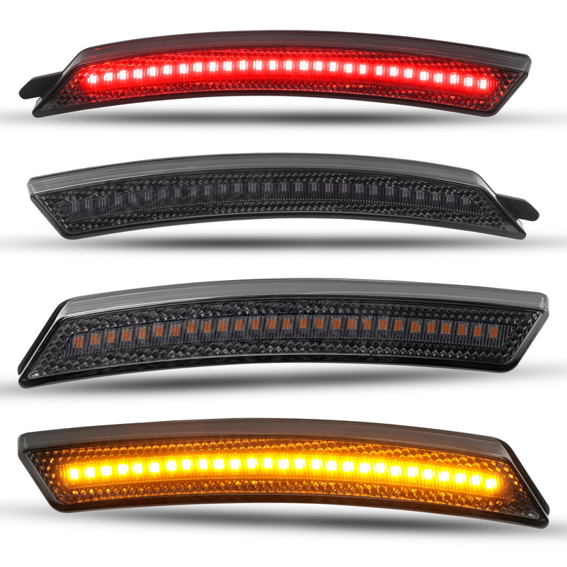 Front Rear Full LED Fender Side Marker Lights for Mini Cooper R55 R56 R57 07-16