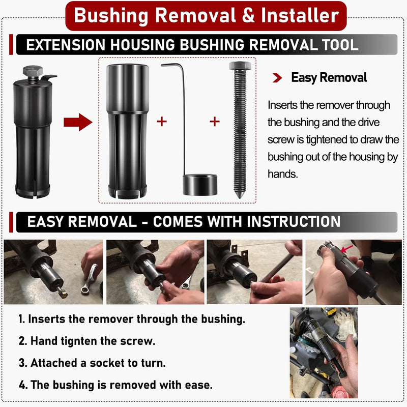 T-0160 Extension Housing Bushing Driver Remover Installer Tool for Transmission
