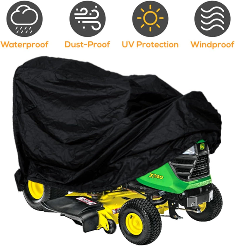 LP93647 Deluxe Riding Mower Cover Waterproof for John Deere X300-X700 Series