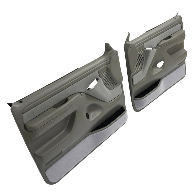 DURAFORCE Inner Door Panels for Ford Bronco 92-96 F-150 F-250 F-350 92-97 Gray LH RH