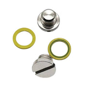 DURAFORCE 10-79953Q04 79953Q2 18-2244 Gearcase Drain Screw for Mercury for Quicksilver 4Pc