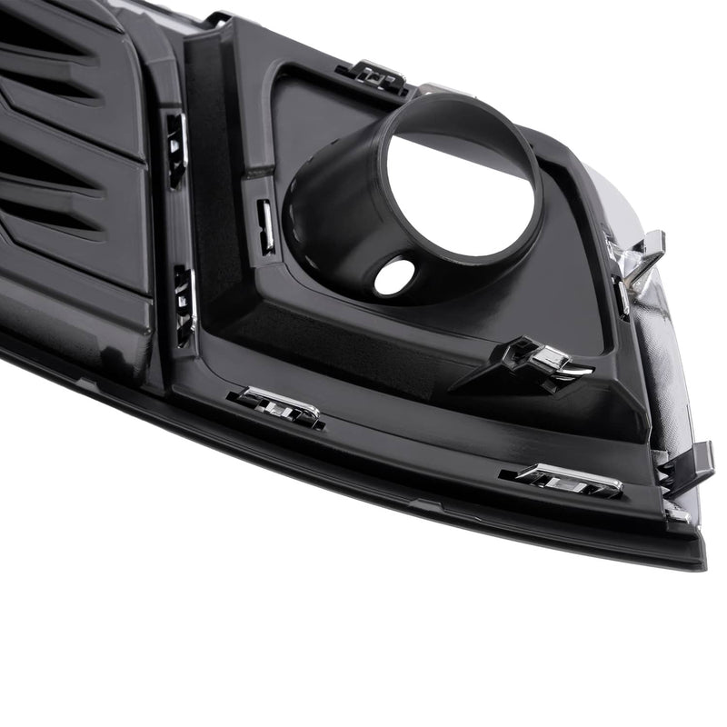 DURAFORCE GM1039150 Fog Light Bezel Trim Covers for Chevrolet Traverse 2013-2017 Pair