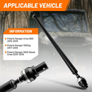 DURAFORCE 1333680 1334469 65in Front Prop Drive Shaft for Polaris Ranger XP 1000 XP 900
