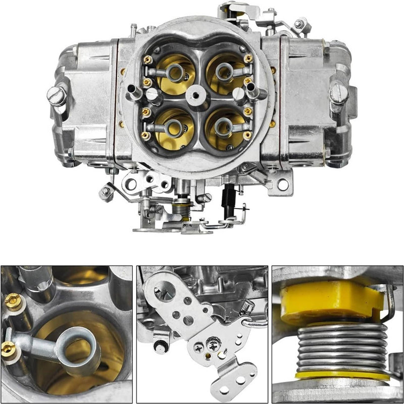 BR-67201 850CFM 4 Barrel Carburetor Double Pumper Mechanical Race Performance