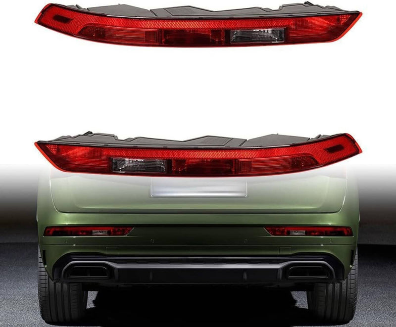 80A945070A Rear Bumper Lower Tail Light Brake Lamp Set for 2018-2021 Audi Q5