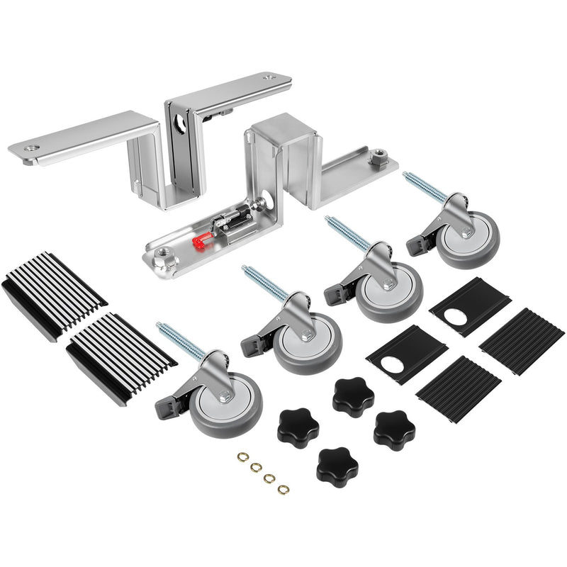 Heavy Door Installation Hardware Tool Kit for 1-3/4" & 2-1/4" Doors Dual-Dolly