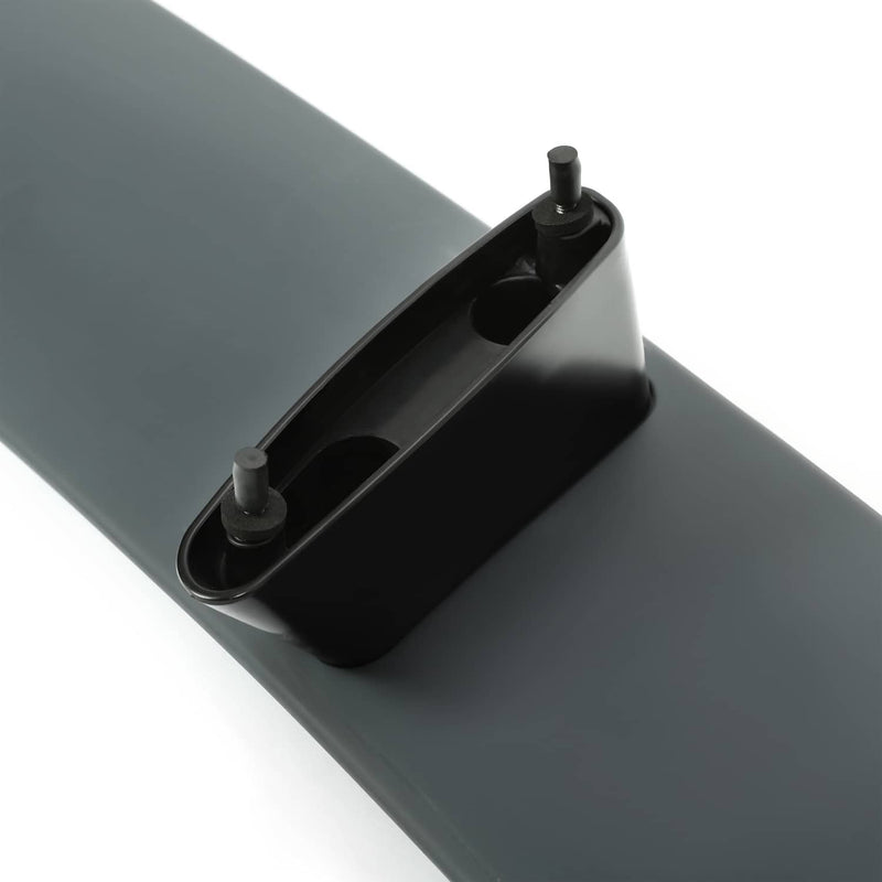 DURAFORCE Rear Trunk Spoiler Wing ABS Black for Dodge Charger 2006-2010 Sedan Daytona Styl