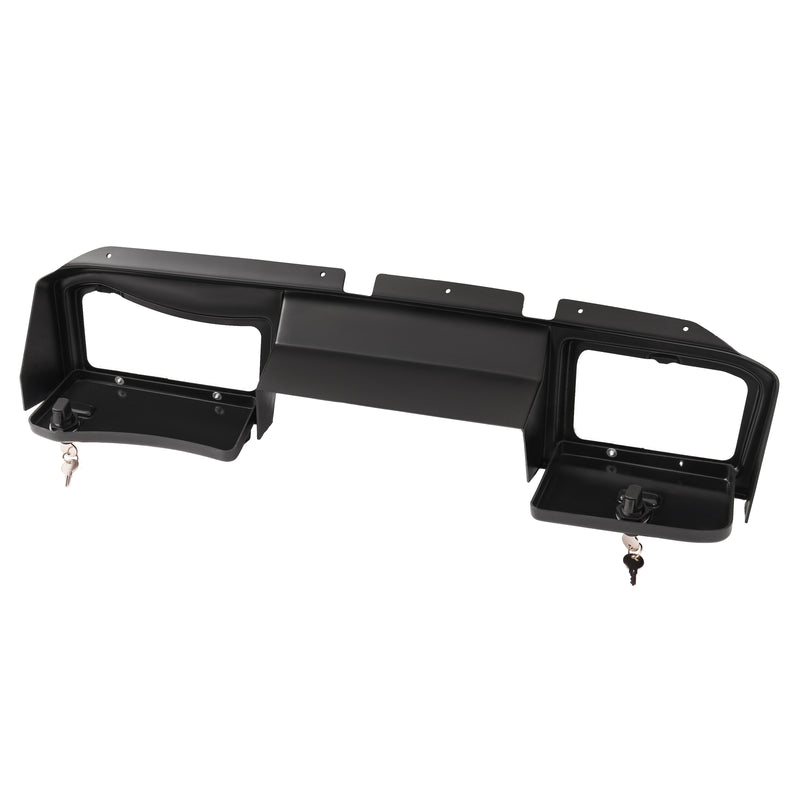 Matte Black Dash Board Cover Assembly for EZGO RXV 2008-2014 Golf Cart