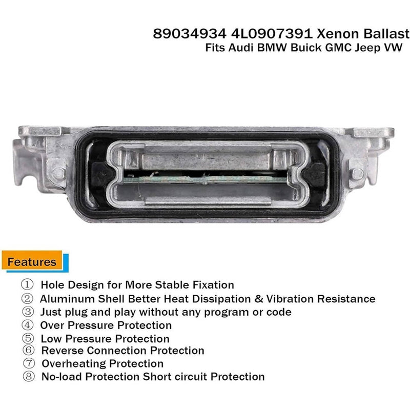 Xenon Headlight Ballast HID Control Unit Computer Module for Jeep Grand Cherokee