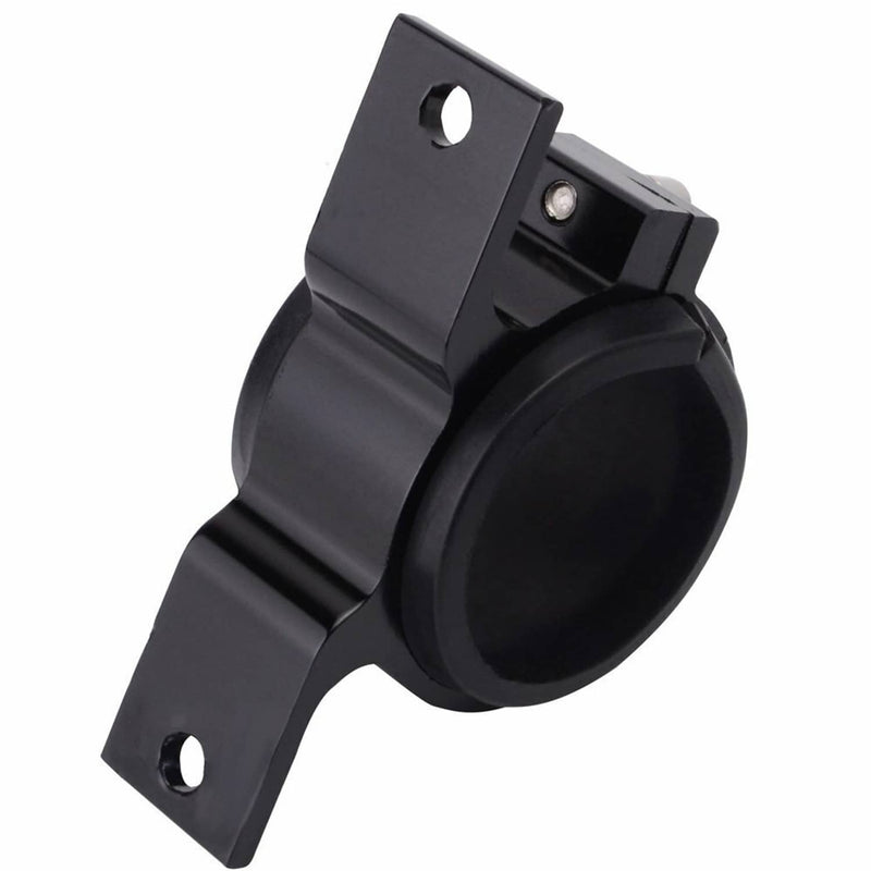 50mm Single Clamp Cradle Fuel Pump Bracket Filter Mounting Black