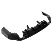 DURAFORCE Rear Bumper Diffuser Dual Exhaust for Dodge Durango 2011-2025 Glossy Black