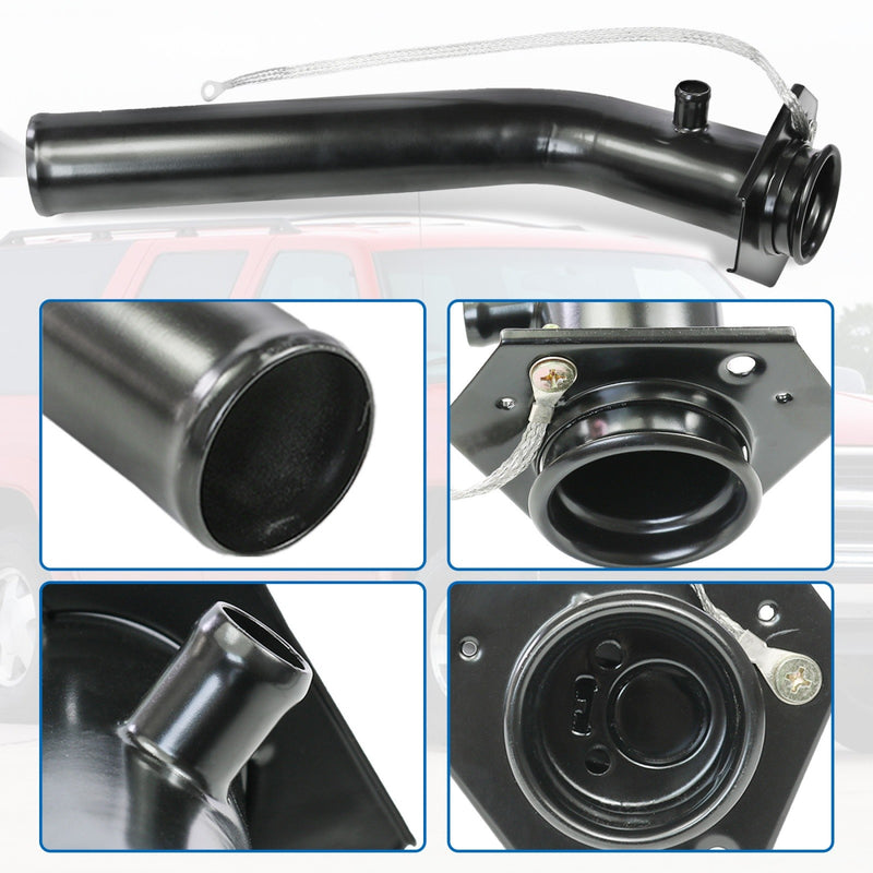 Fuel Gas Tank Filler Neck Tube Pipe with Cap for Chevrolet GMC OHV 1988-00