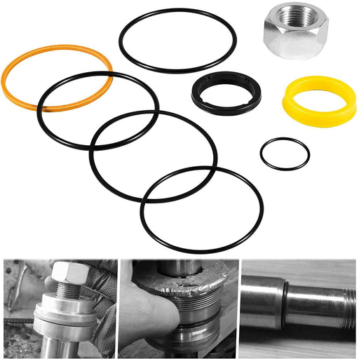 DURAFORCE 7135551 Tilt Hydraulic Cylinder Seal Kit for Bobcat Skid Steer Loader 843 853