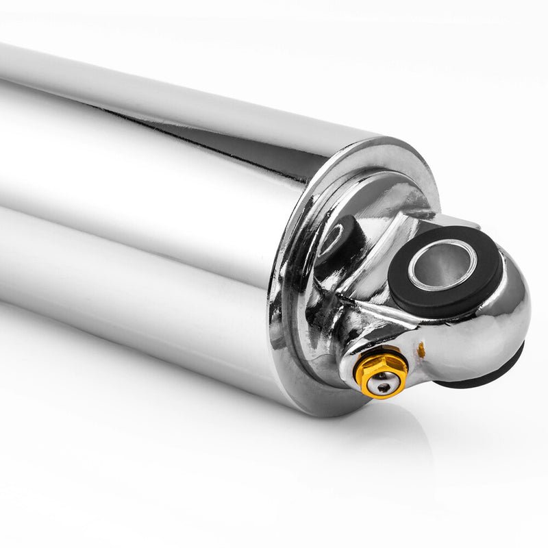 Road King FLHR Chrome Lowering 12" Air Shocks for Harley 1980-2017