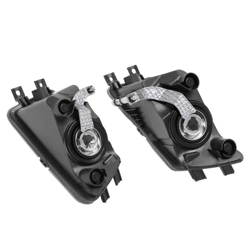DURAFORCE Fog Light Bezels Chrome Trim RH LH for Volkswagen Passat 2012-2015 Pair
