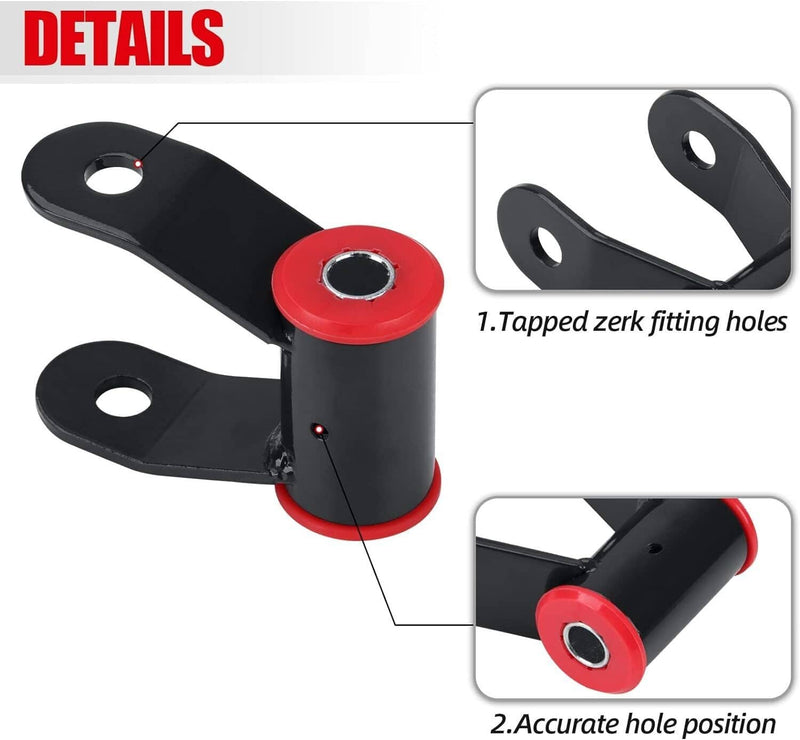 710515 Rear Shackles Lift Kit for Chevy Silverado Sierra 1500 Truck