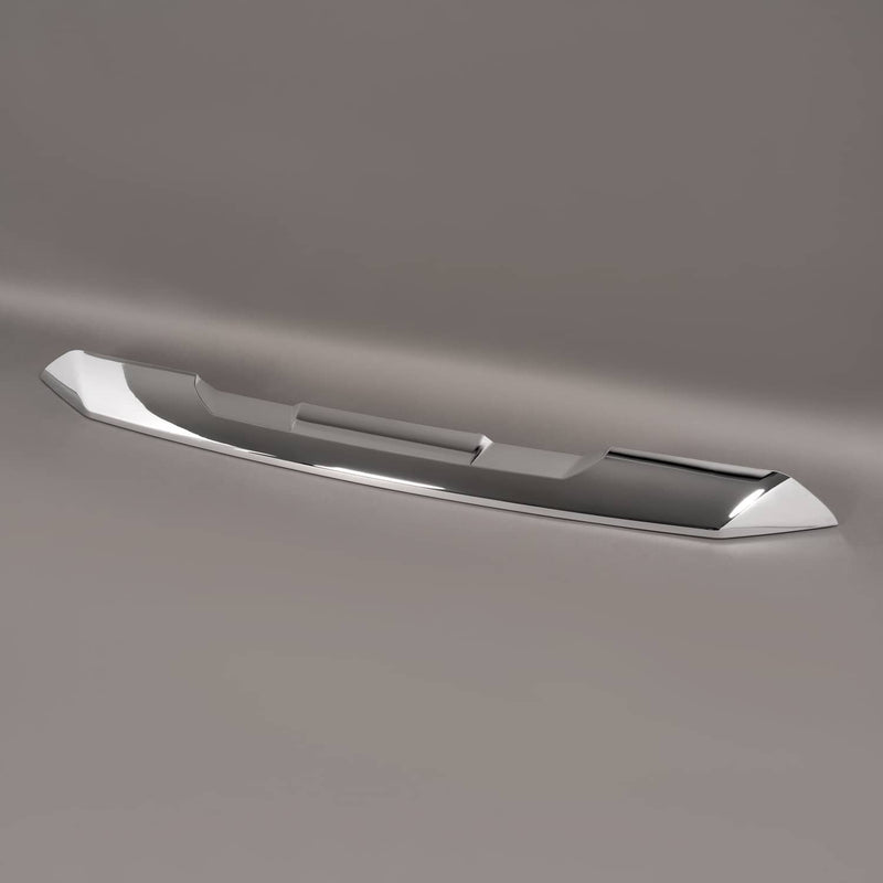 DURAFORCE Front Upper Top Grille Hood Molding Trim Chrome for GMC Sierra 1500 2022-2024