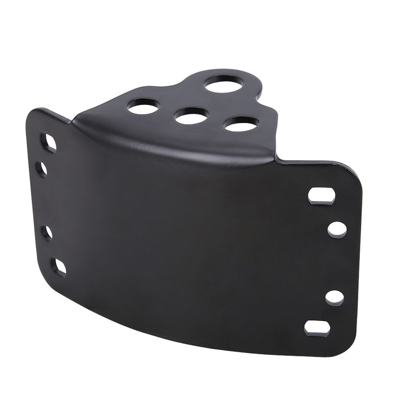 License Plate Holder Side Mount Bracket for Harley Honda Motorcycle Universal