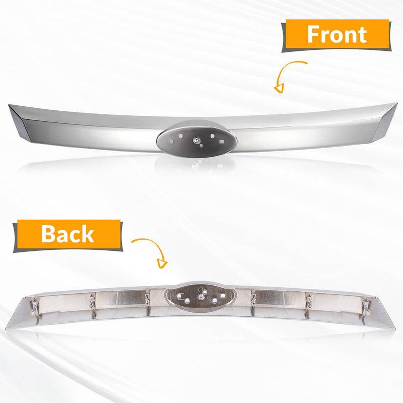 DURAFORCE BE5Z-8200-BA FO1210108 Grille Center Trim Chrome for Ford Fusion 2010-2012