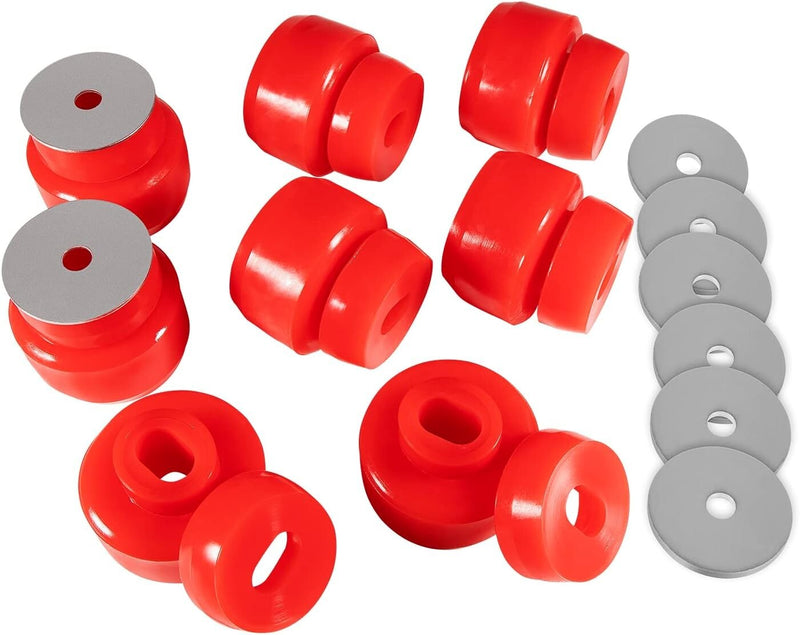24Pcs Body and Cab Mount Bushing Kit for Chevy Silverado Sierra 2/4WD 1999-2014