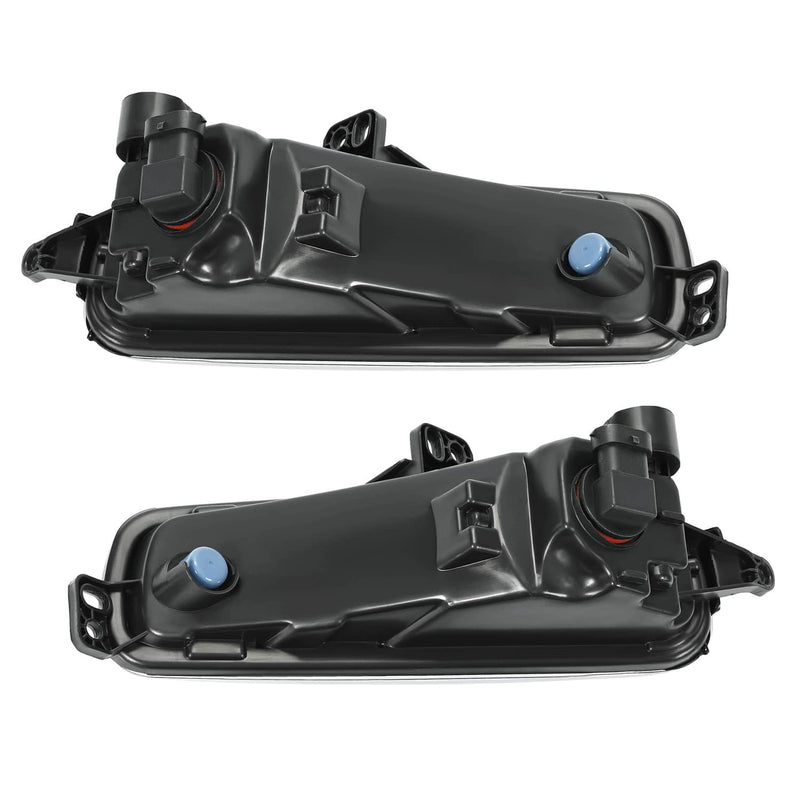 DURAFORCE Fog Lights W/Bulb Clear Lens for Ford Transit 2020-2026 Focus 2015-18 LH&RH Pair