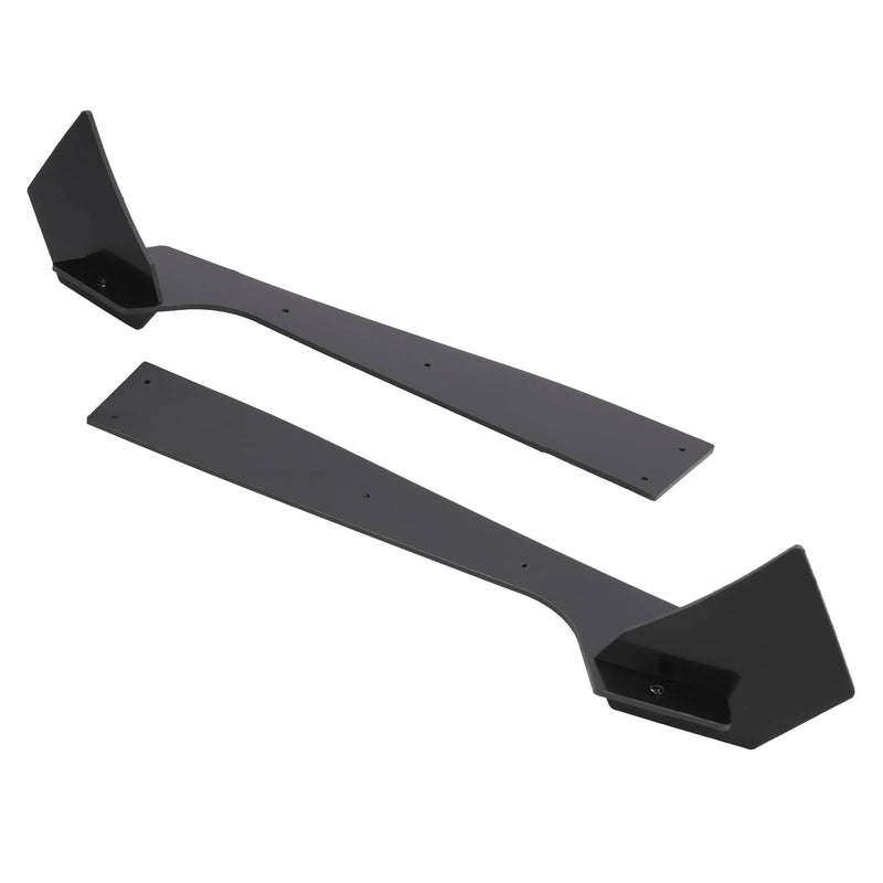 DURAFORCE Rear Bumper Diffuser Rear Side Splitter PE for Ford Mustang 2018-2021 19 20