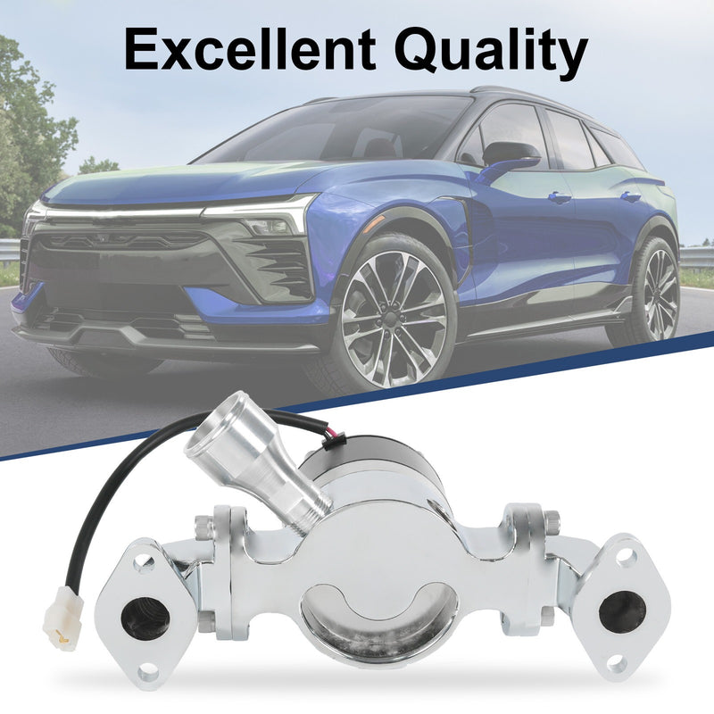 High Flow Aluminum Electric Water Pump Fits Big Block Chevy 454 427 396 Chrome