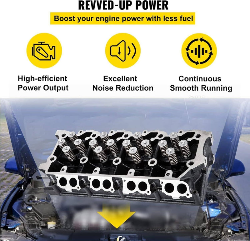 Cylinder Heads Powerstroke 6.4L for Ford F250 F350 F450 F550 Pair
