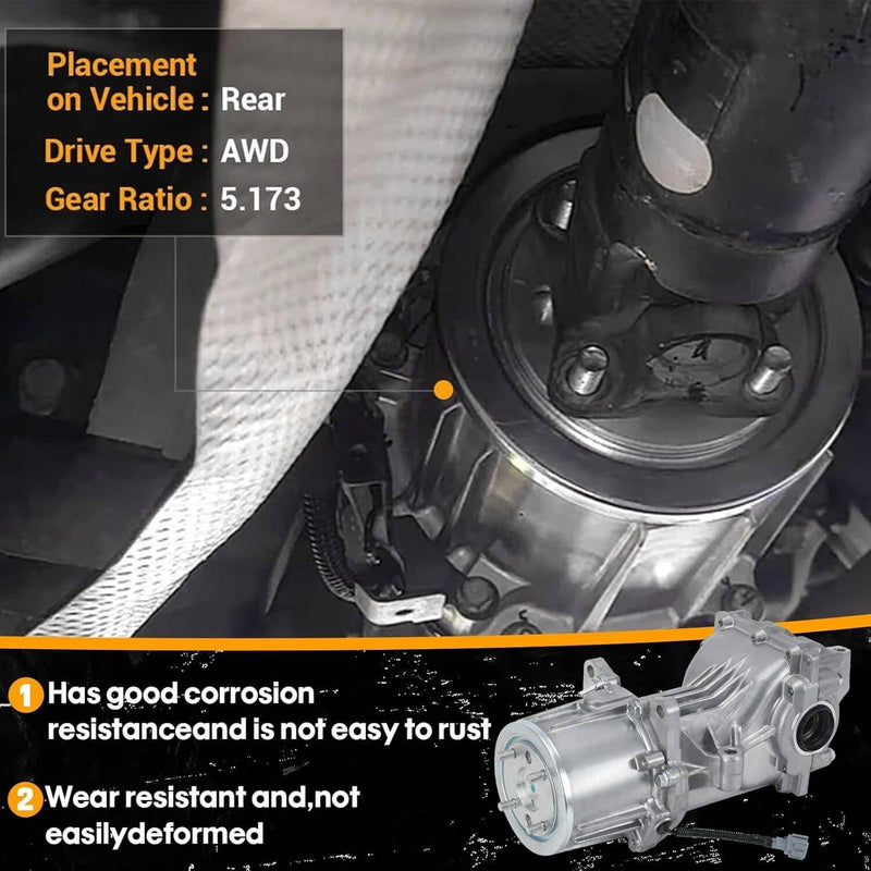 Rear Carrier Differential for Nissan Rogue Sport Qashqai 2017-2020 AWD