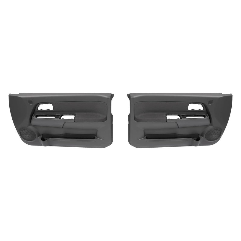 DURAFORCE Pair Inner Door Panels for Chevrolet/GMC Colorado Canyon 2004-2012 Graphite Gray