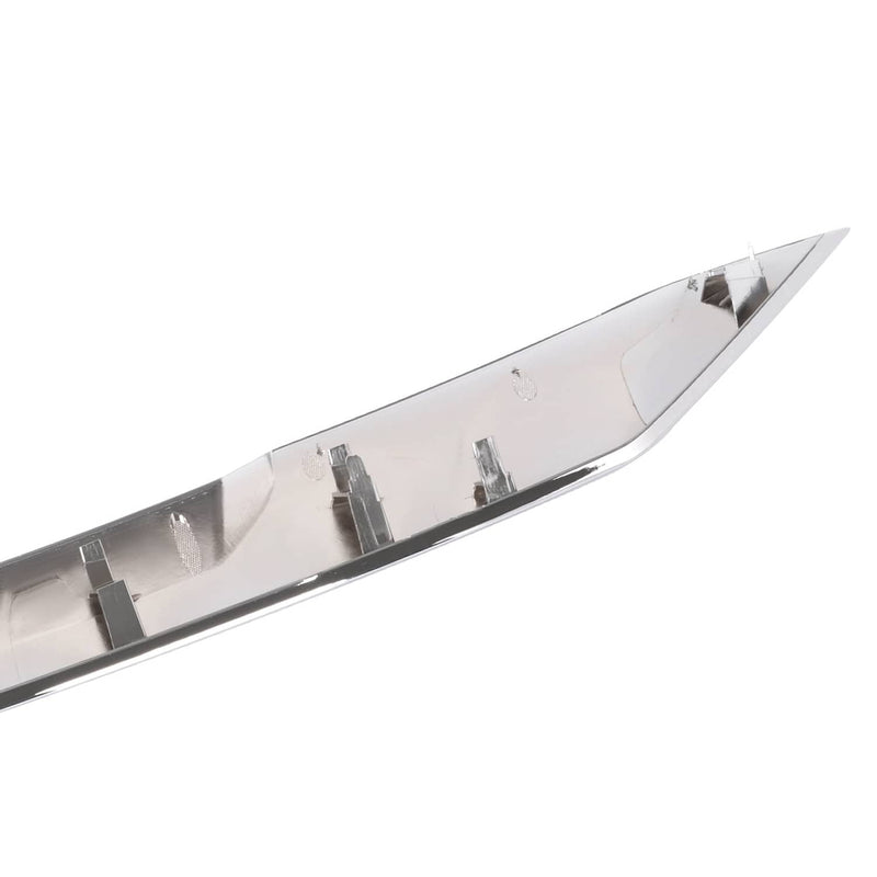 DURAFORCE Front Upper Top Grille Hood Molding Trim Chrome for GMC Sierra 1500 2022-2024