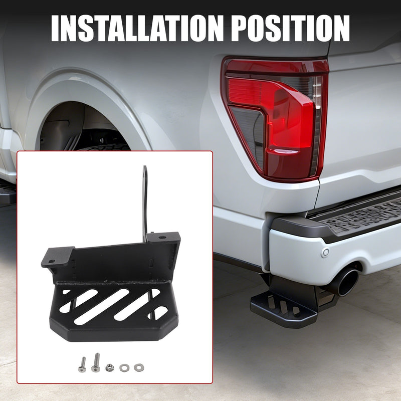 Rear Bed Step for Ford F150 F-150 Tailgate Rear Bumper Side Step 2024-2026