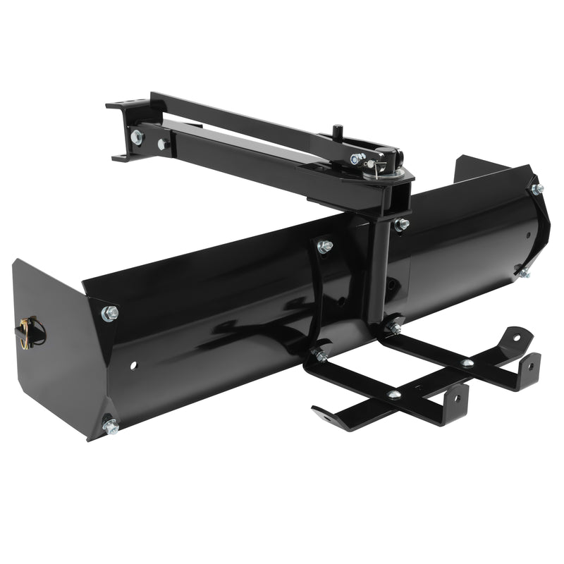 38" Tow Behind Box Scraper Blade for Universal Lawn Tractor Adjustable Grip
