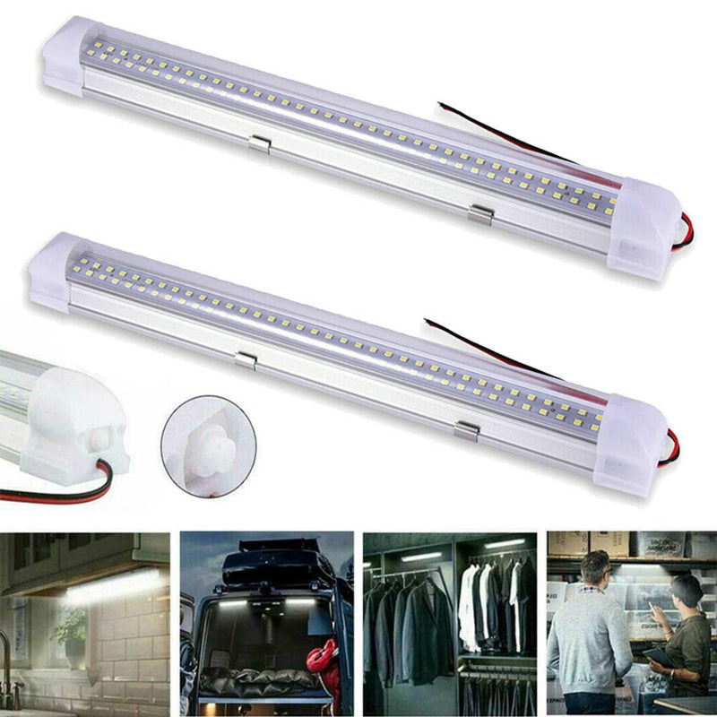 2Pcs 108LED RV Ceiling Dome Light Interior Lighting for Trailer Camper