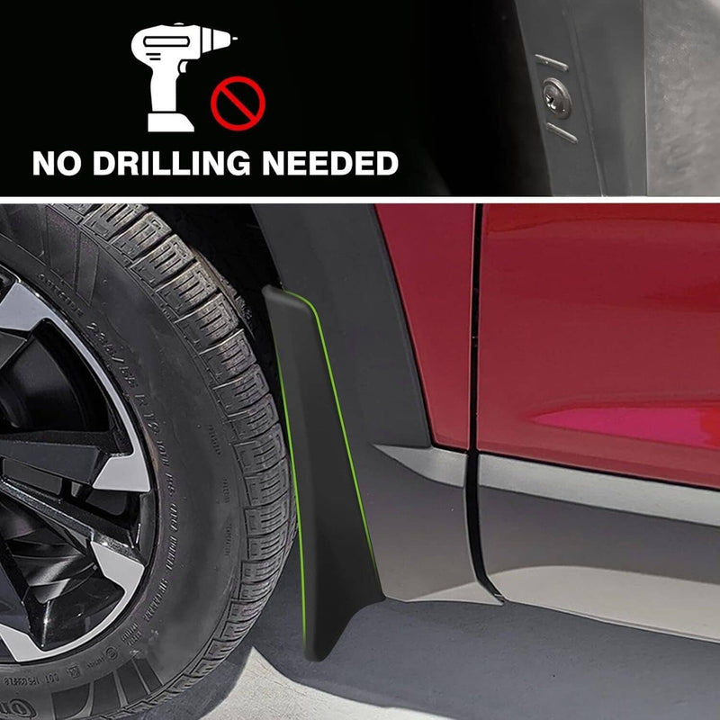 Car Splash Guards Mud Flaps Guards Accessories for Chevrolet Equinox 2025+ 4x