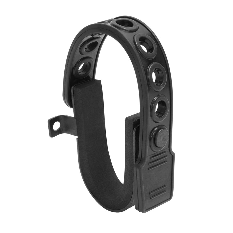Powder Coated Rubber Gun Rack Straps for Seat Back MOLLE Mounting 2 Pack