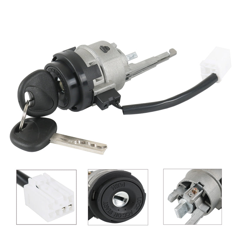 81900-1RJ00 Ignition Lock Cylinder for Hyundai Accent 2012-2017 Keys